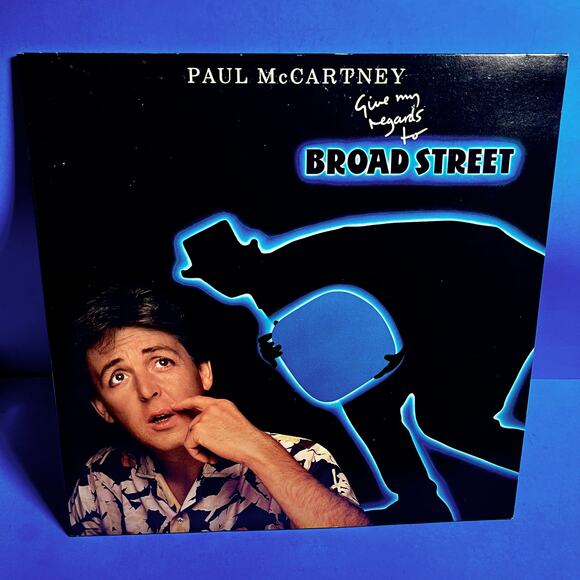 Paul McCartney Give My Regards to Broad Street 1984 Vinyl LP Record Gatefold - Picture 1 of 9